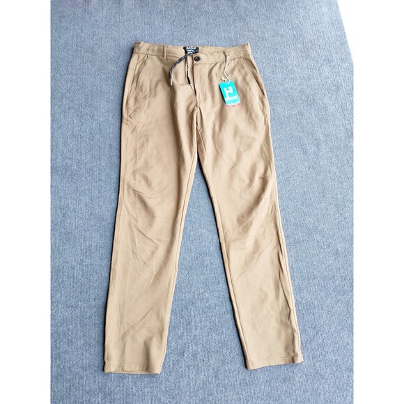Handup Pants Mens Medium Khaki AT+ Plus Cycling Hiking Outdoor Lightweigh 33x32 - Picture 1 of 9
